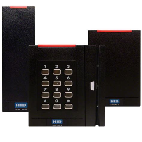 hid multiclass card readers